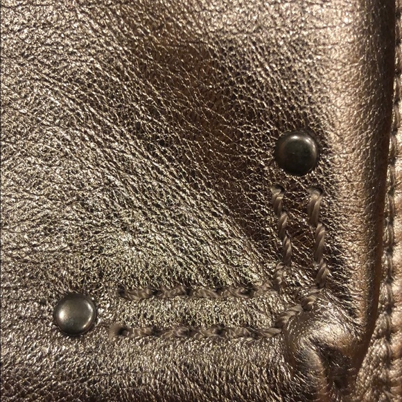 Gold foiled Fun Wristlet wallet! 4.6x8 wallet - Picture 4 of 5